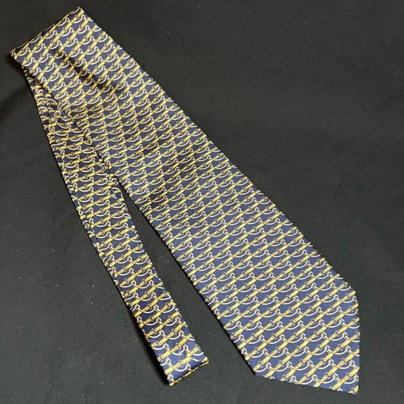 Paolo Gucci Silk Tie - Picture 2 of 4